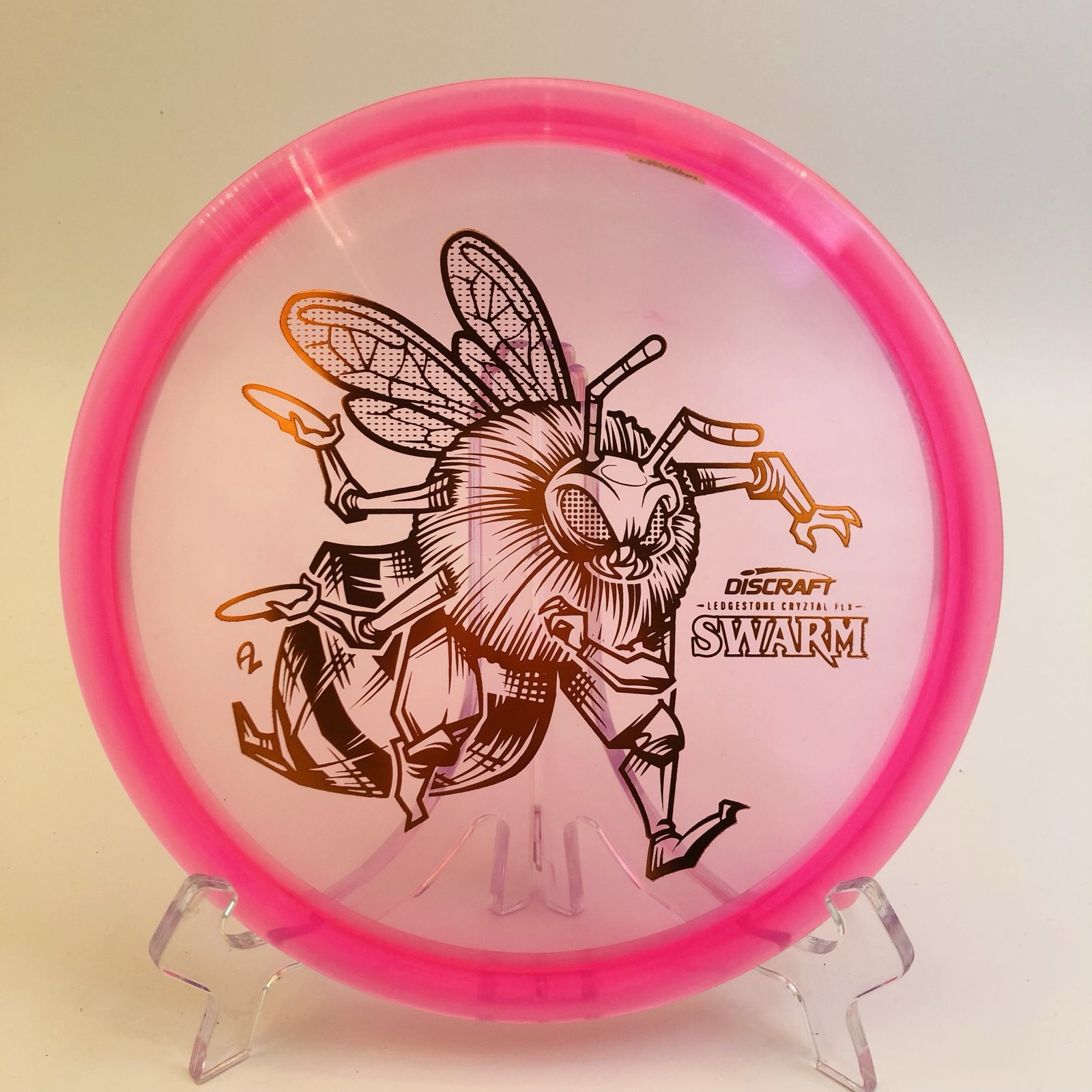 Discraft Swarm in CryZtal FLX plastic - 2025 Ledgestone Edition.