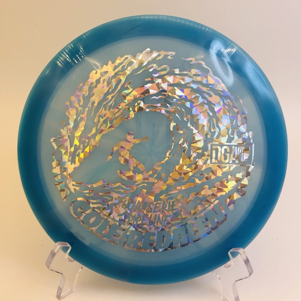 DGA Pipeline in Swirl plastic - 2023 Tour Series with vibrant colors.