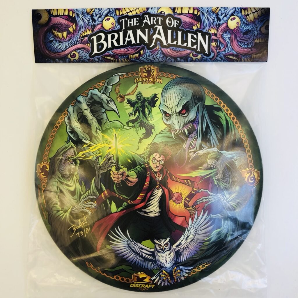 Discraft Buzzz in ESP plastic Special Edition Harry Potter vs the Dementors - CoA 73/80 design.