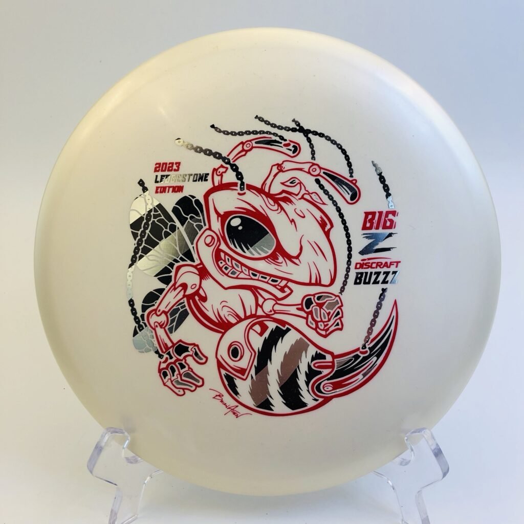 Translucent Big Z Discraft Buzzz - 2023 Ledgestone Edition with vibrant color palette.
