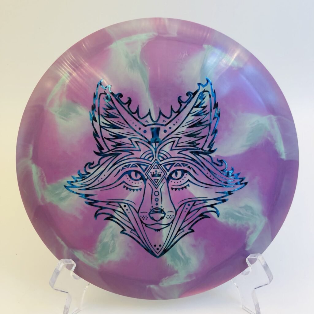 Discraft Heat in ESP plastic featuring the Tour Series Fox stamp for superior grip and flight stability.
