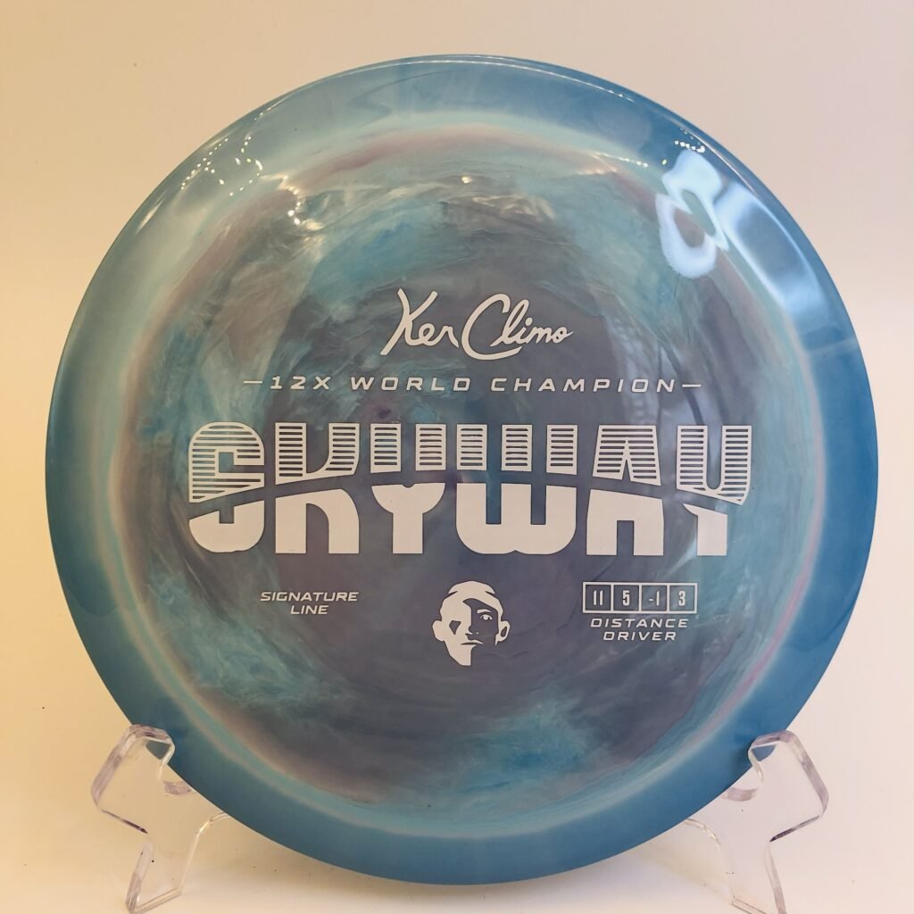 Climo Skyway in Signature Line plastic offering a unique feel and impressive glide.
