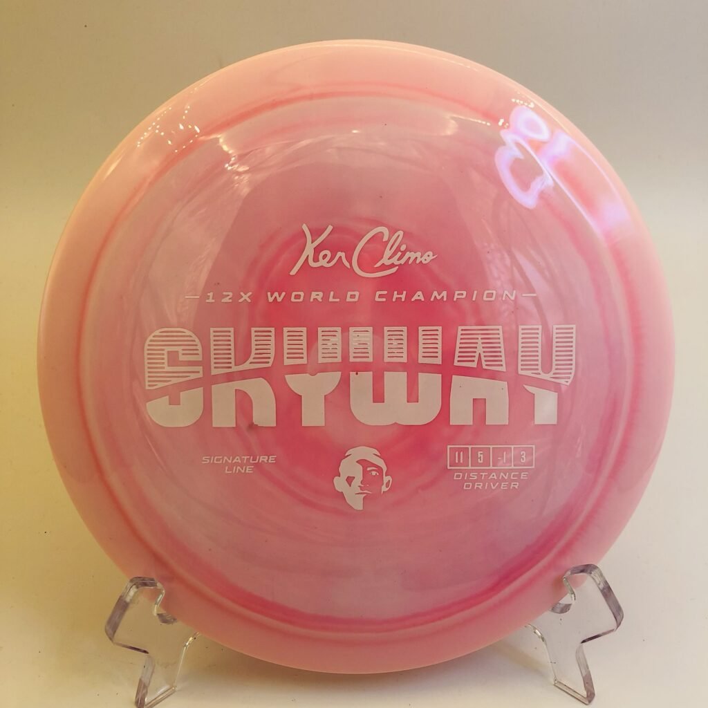 Climo Skyway in Signature Line plastic designed for stable flight.