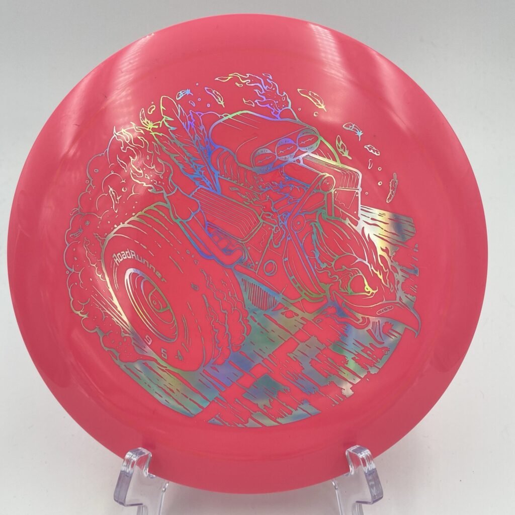 Top view of vibrant Star Innova Roadrunner -XL in Star plastic showcasing its impressive glide.