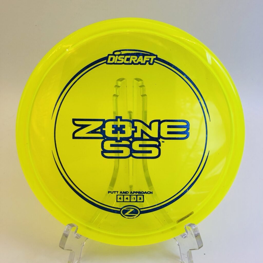 Discraft Zone SS in Z-Line plastic featuring a versatile stability for any thrower.