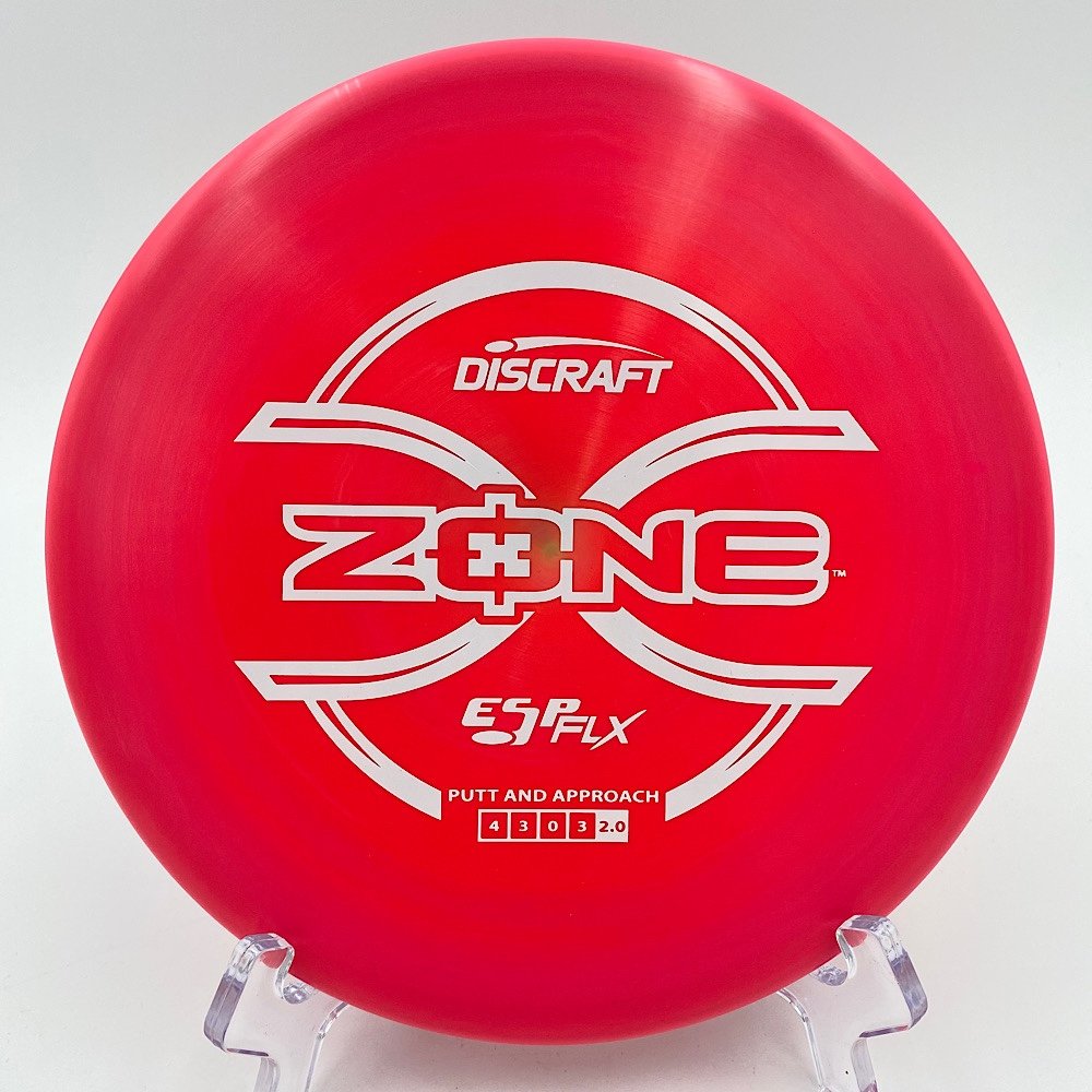 Top view of swirl Discraft Zone in ESP FLX plastic.