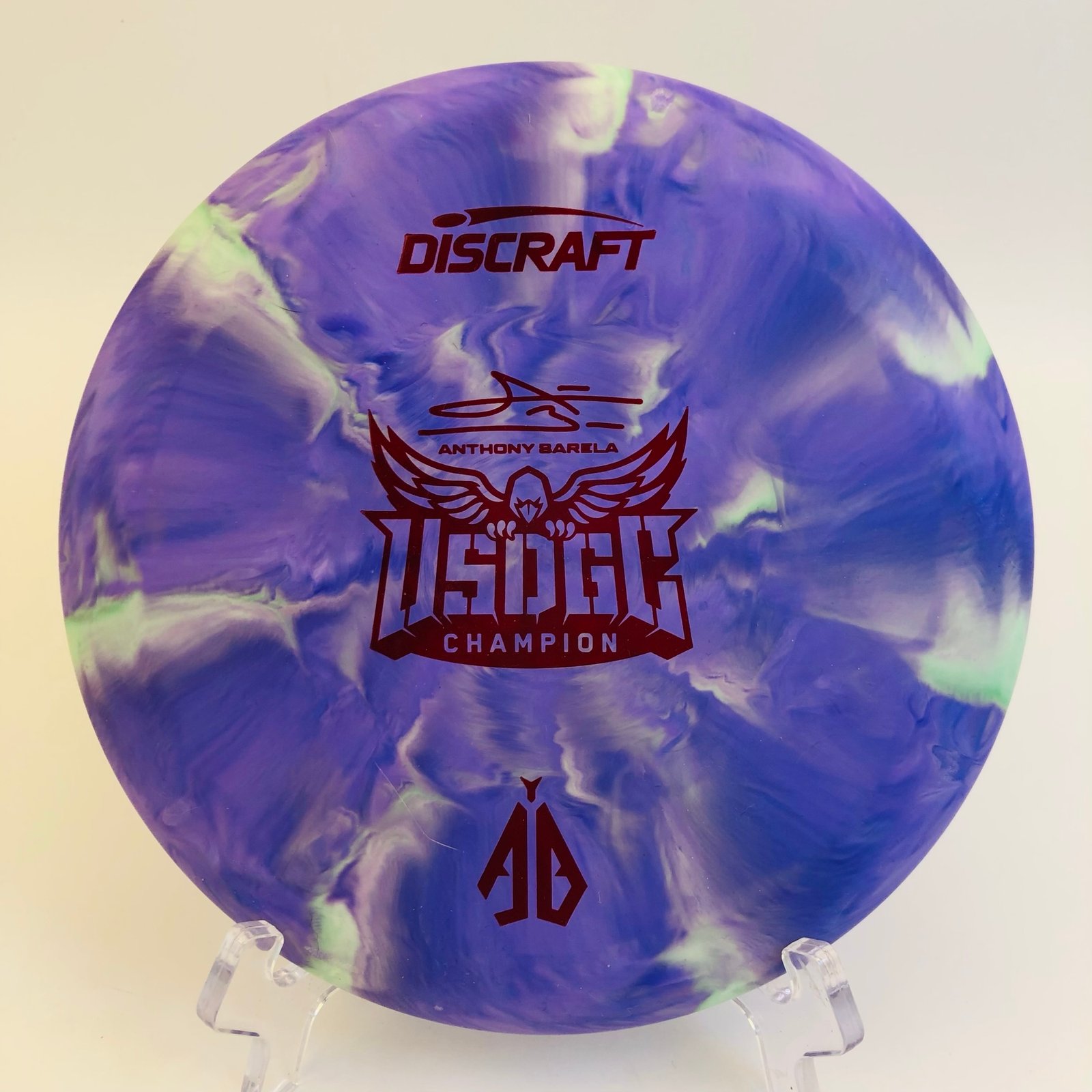 Discraft Focus in CT Swirl plastic - Anthony Barela USDGC edition.
