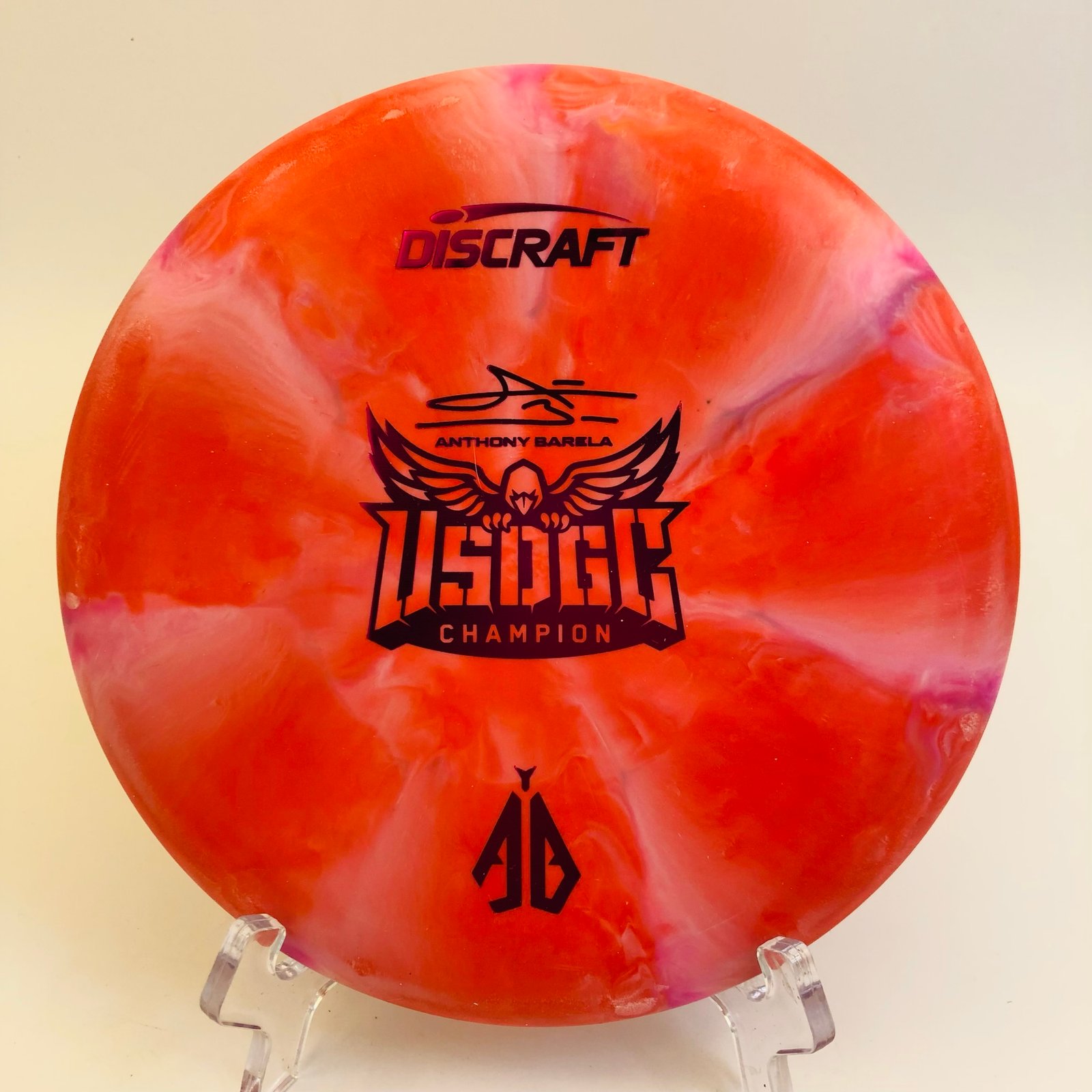 Discraft Focus in Crazy Tuff plastic - Anthony Barela USDGC edition.