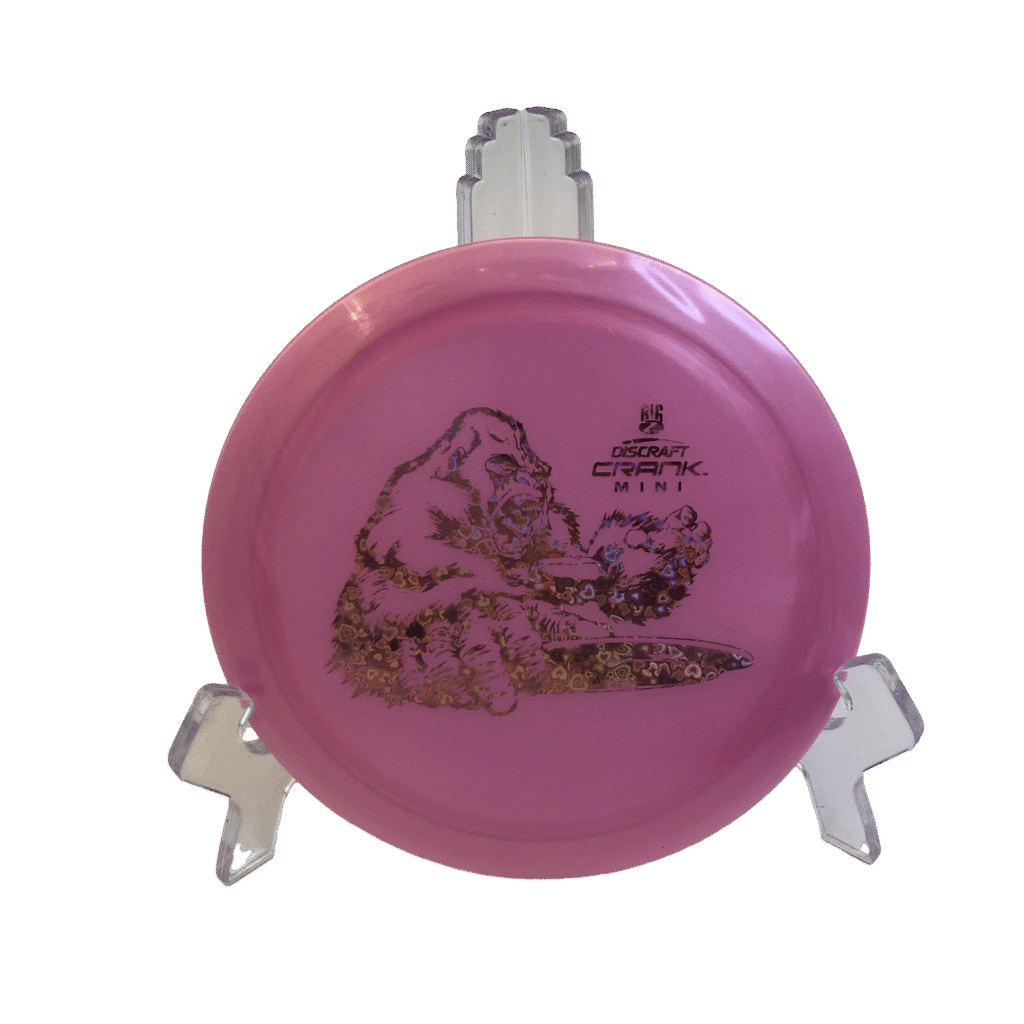 Discraft Mini Big Z Crank in pink plastic