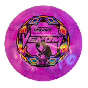 Discraft ESP Swirl Venom Anthony Barela USDGC Disc Golf Disc Purple