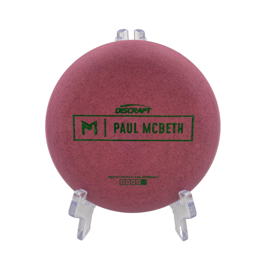 Discraft Mini Luna in purple-pinkish plastic - Paul McBeth prototype.