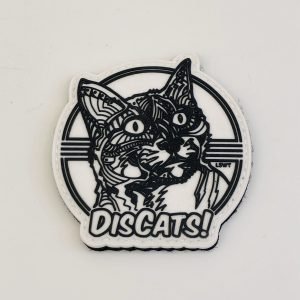 DisCats velcro patch