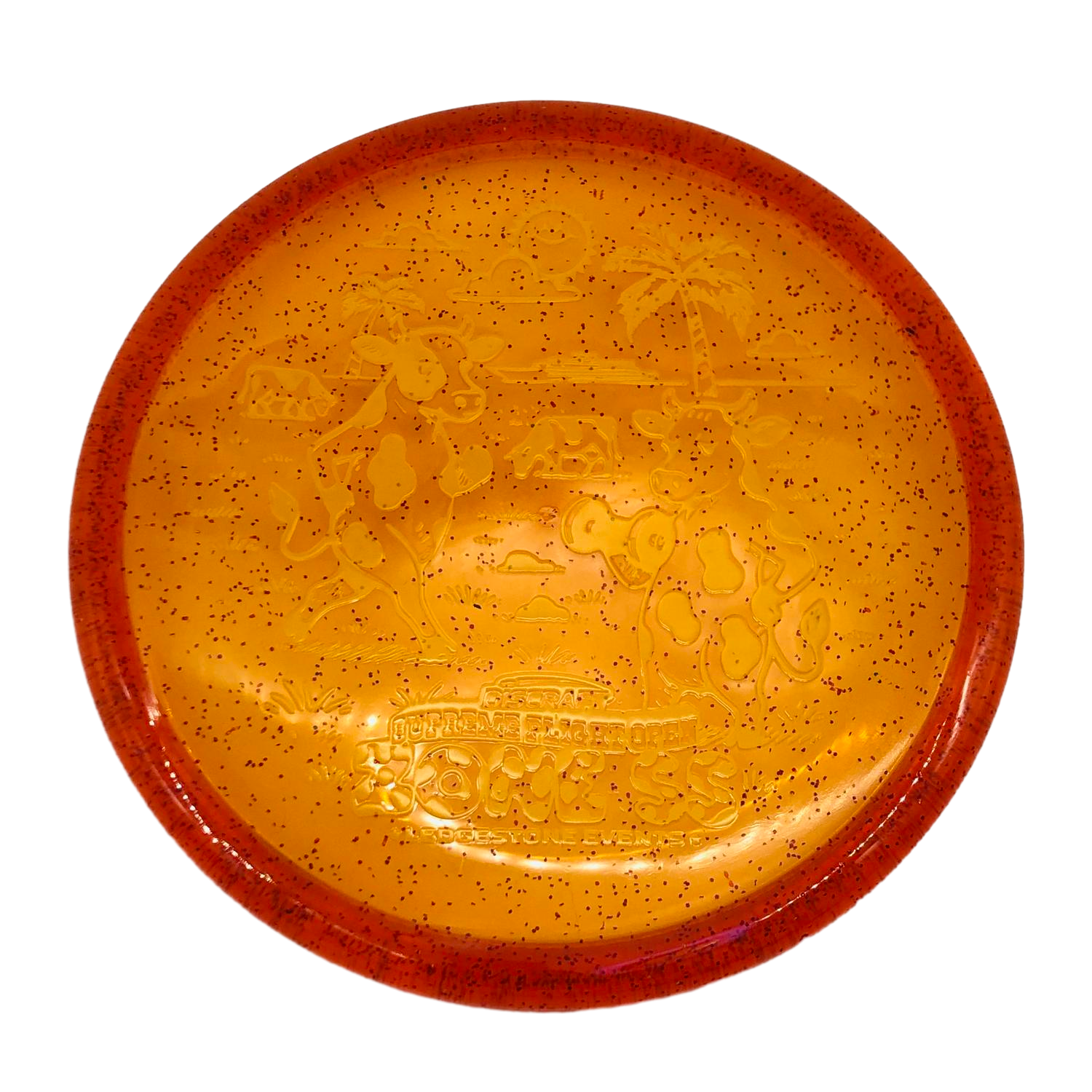 SFO Cryztal Sparkle Zone SS Orange