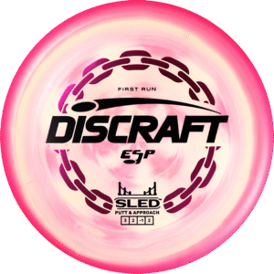 Discraft ESP Sled - First Run - disc golf disc, putt and approach, stable
