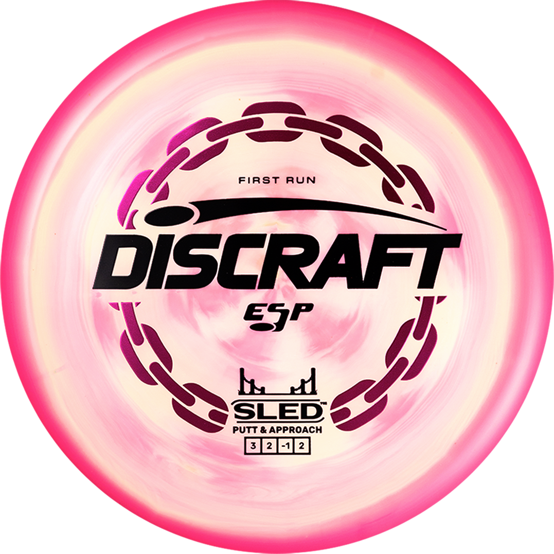 Discraft ESP Sled - First Run - disc golf disc, putt and approach, stable