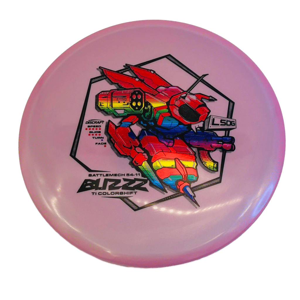 Titanium (Ti) Colorshift Buzzz Pink