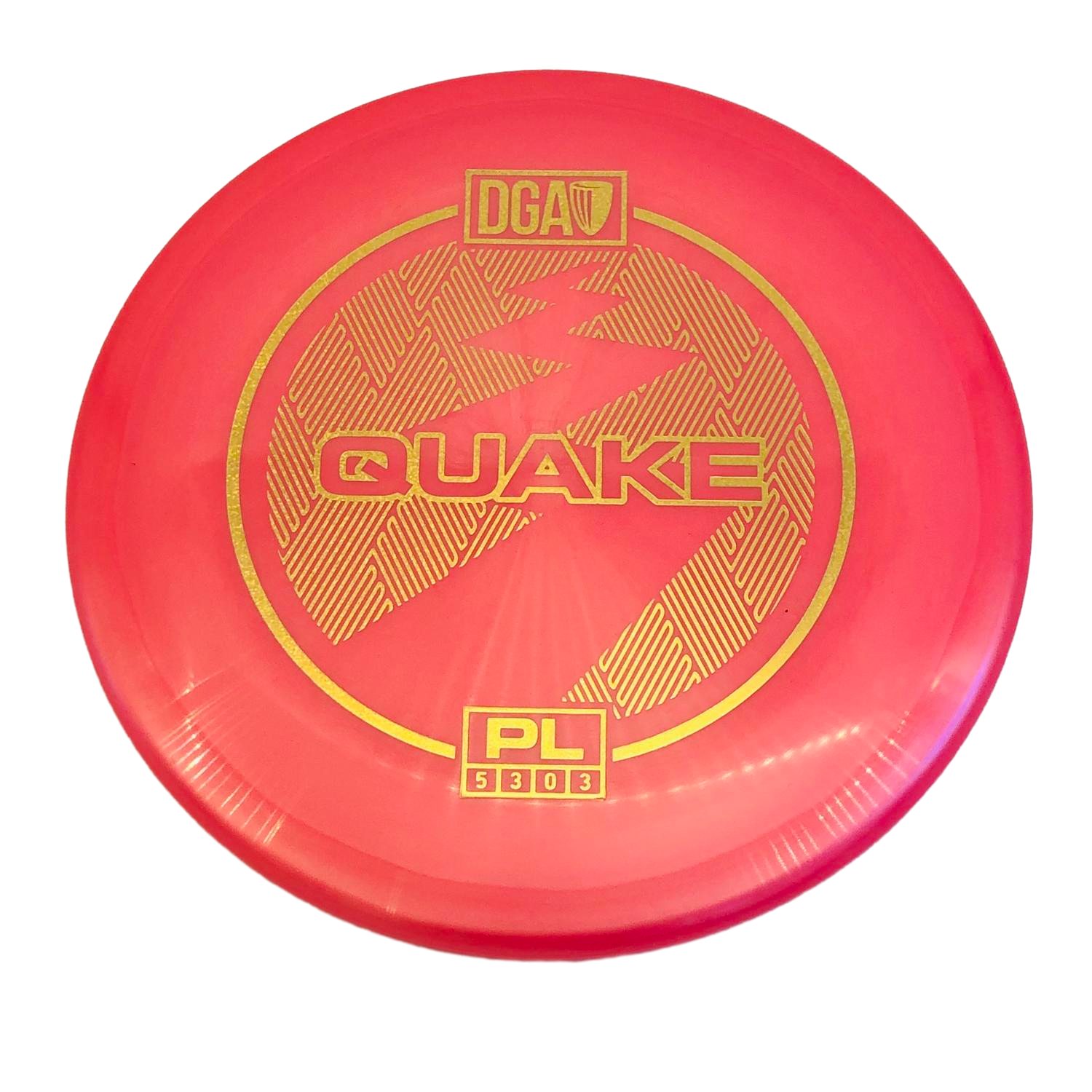 DGA Quake Disc Golf Disc Pink