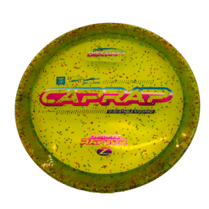 Discraft z Confetti Captain's Raptor 2026 Disc Golf Disc Green