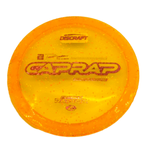 Discraft z Confetti Captain's Raptor 2026 Disc Golf Disc Yellow-orange
