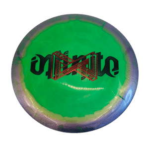 Infinite Discs Sphinx Disc Golf Disc Green-purple