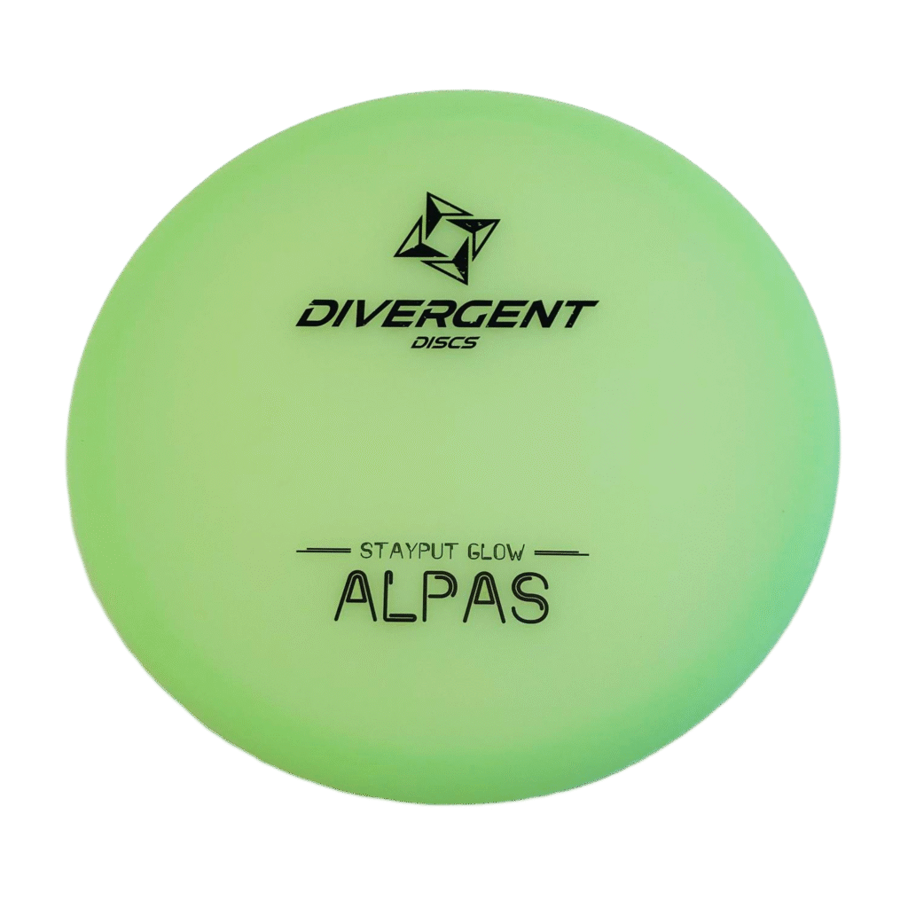 Divergent Discs Alpas Disc Golf Disc Lime