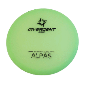 Divergent Discs Alpas Disc Golf Disc Lime