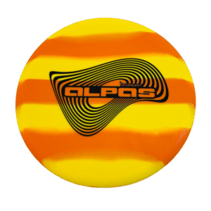 Divergent Discs Alpas Disc Golf Disc Yellow-orange