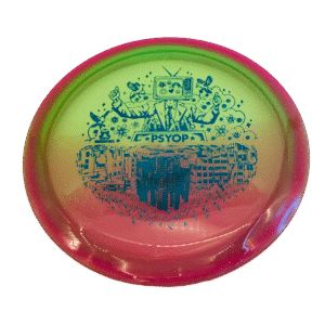 Doomsday Discs Retina Psyop Green-pink