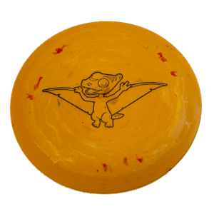 Dino Discs Egg Shell Pterodactylus Kids Disc Golf Disc Orange