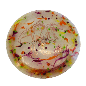 Dino Discs Spinosaurus Disc Golf Disc multicolor