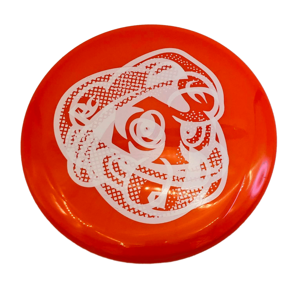 Big Z Luna - DGLO Big Head Misprint - Paul McBeth Orange. Disc golf disc, putter, stable