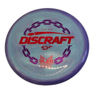 Discraft ESP Sled - First Run - Disc Golf Disc Teal-purple