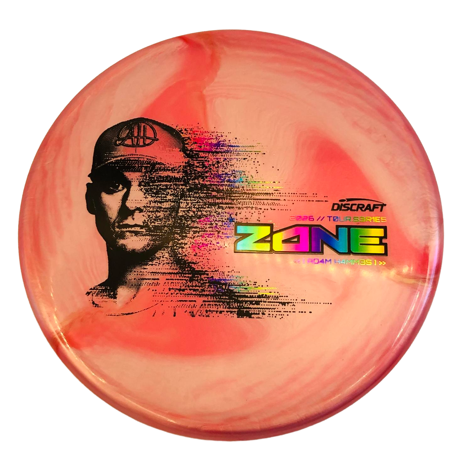 Titanium Big Z Ti Swirl Zone – Adam Hammes 2026 Tour Series Pink