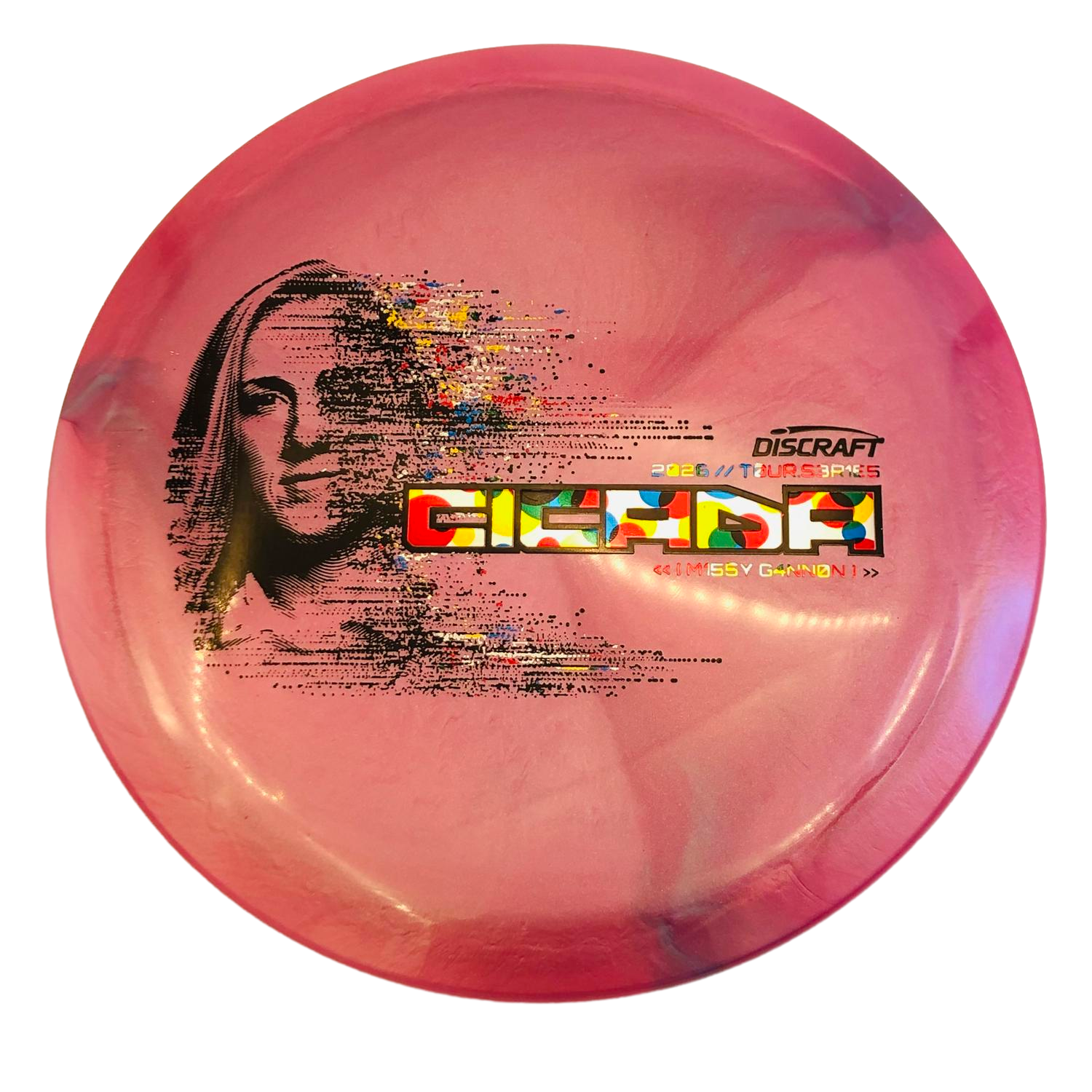 Titanium Big Z Swirl Cicada – Missy Gannon 2026 Tour Series Pink