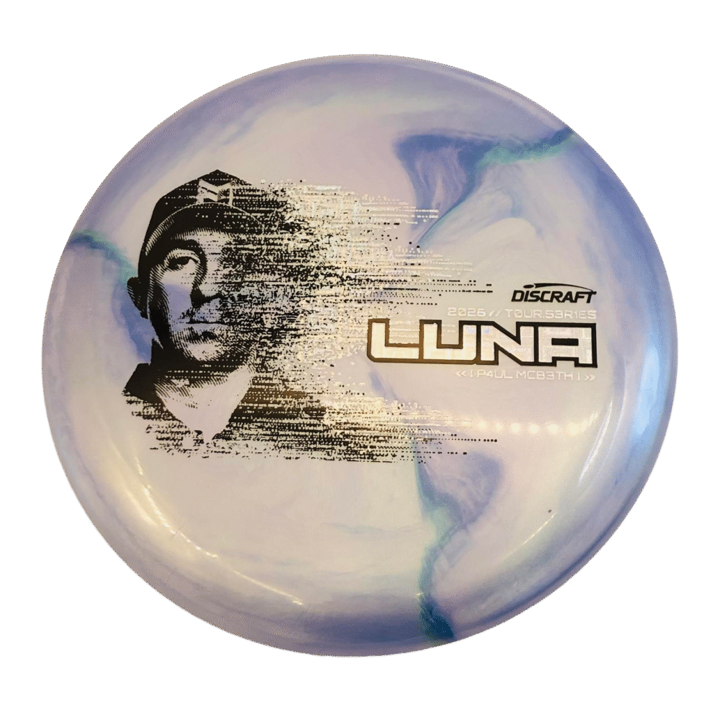 Titanium Big Z Swirl Luna – Paul McBeth 2026 Tour Series Light-Blue