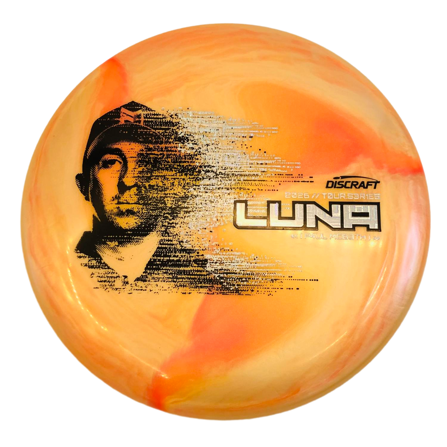 Titanium Big Z Swirl Luna – Paul McBeth 2026 Tour Series Orange
