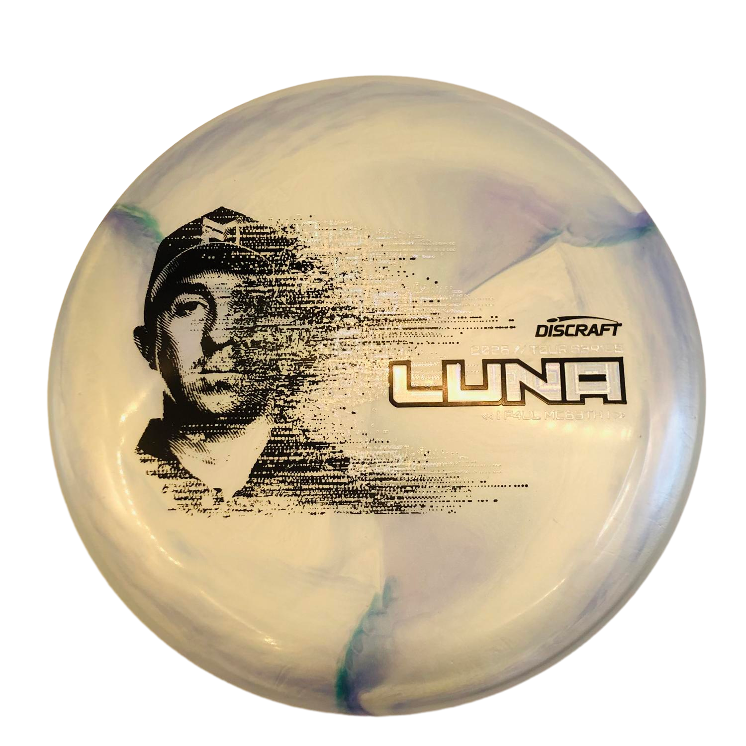 Titanium Big Z Swirl Luna – Paul McBeth 2026 Tour Series Clear