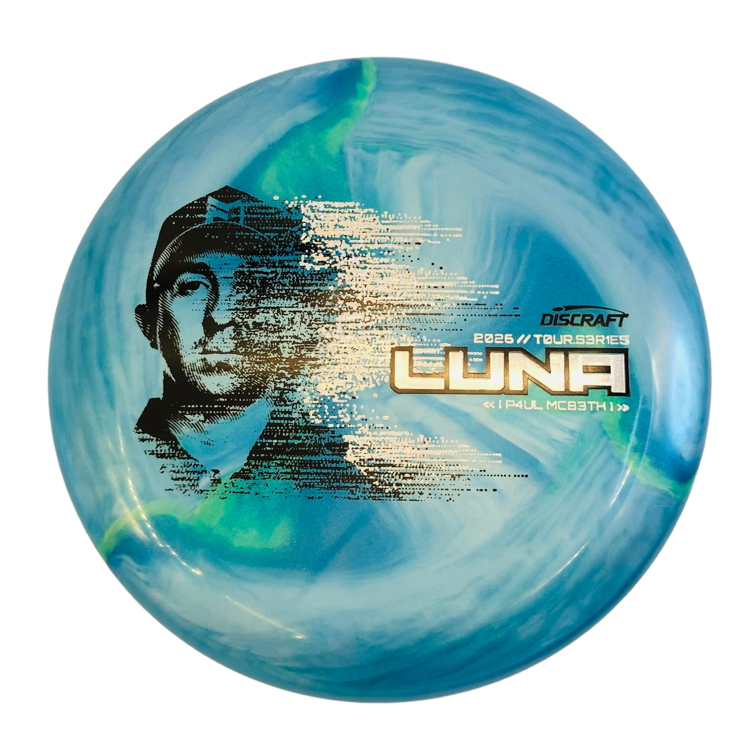 Titanium Big Z Swirl Luna – Paul McBeth 2026 Tour Series Teal