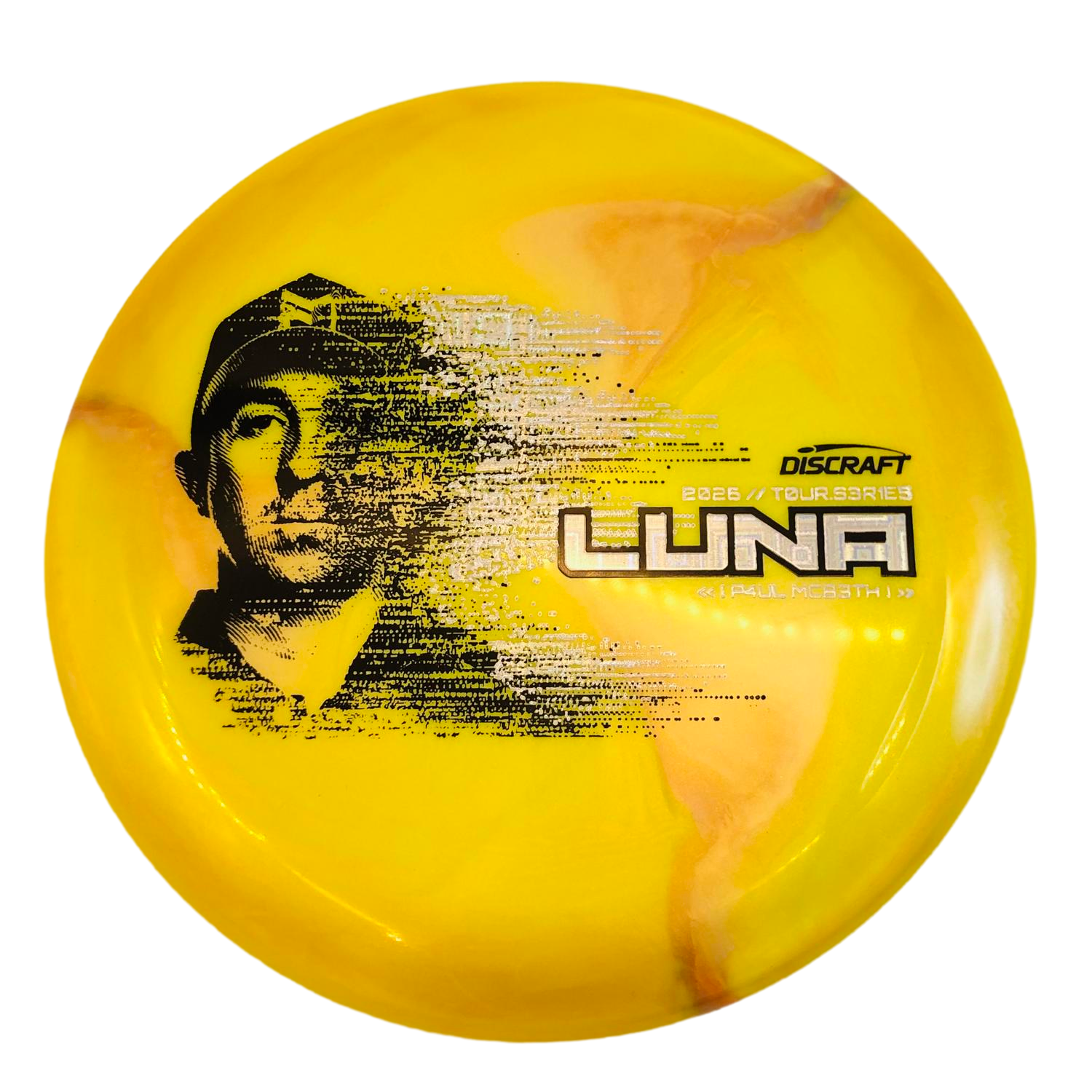 Titanium Big Z Swirl Luna – Paul McBeth 2026 Tour Series Yellow