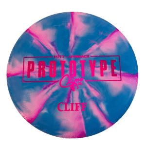 Climo Disc Golf Prototype Cliff Blue-Pink