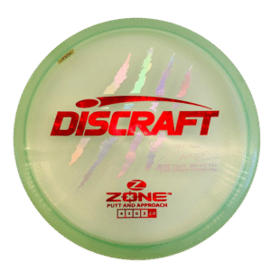 Z Zone - Paul McBeth 4x - First Run Teal, disc golf disc, putt and approach, overstable