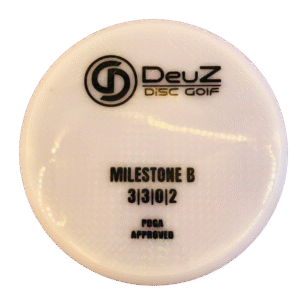 Deuz Disc Golf Milestone B #37 White