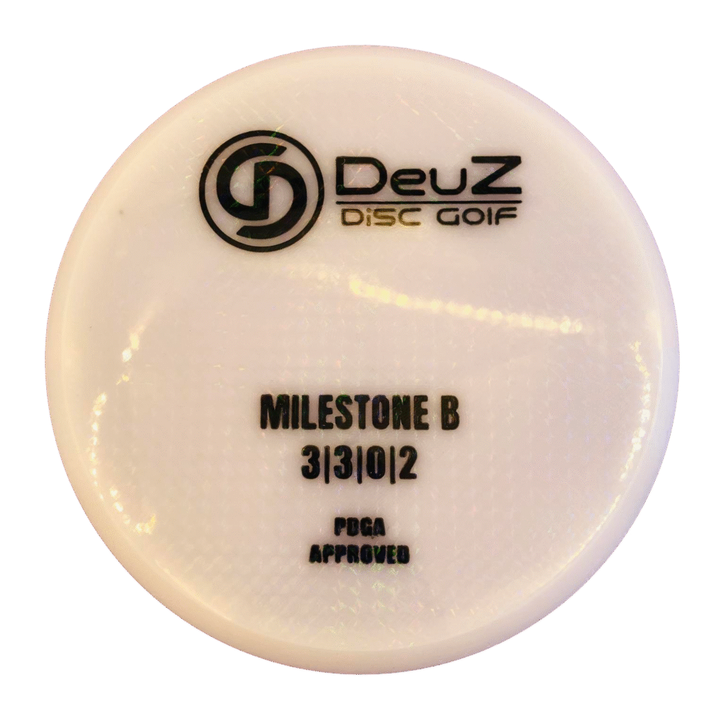 Deuz Disc Golf Milestone B #38 White