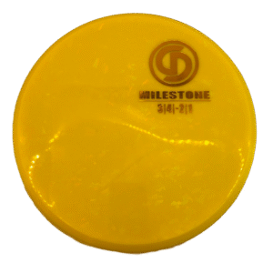 Deuz Disc Golf Milestone - Beadless PDGA approved Putter #8 Yellow