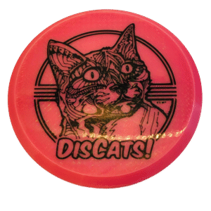 Deuz Disc Golf Milestone - Beadless PDGA approved Putter - DisCats Limited Edition Pink
