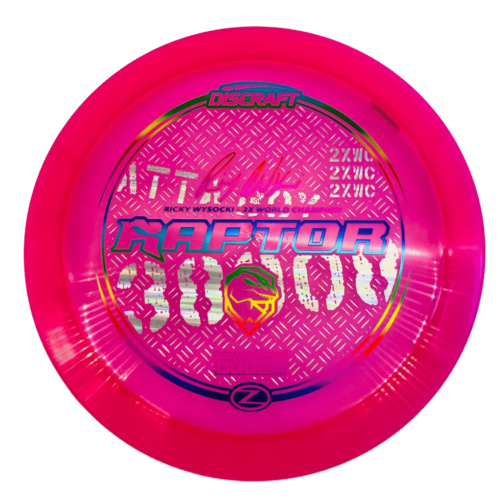 Z Raptor (167-169g) – Ricky Wysocki 2x World Champion – Limited Edition Pink