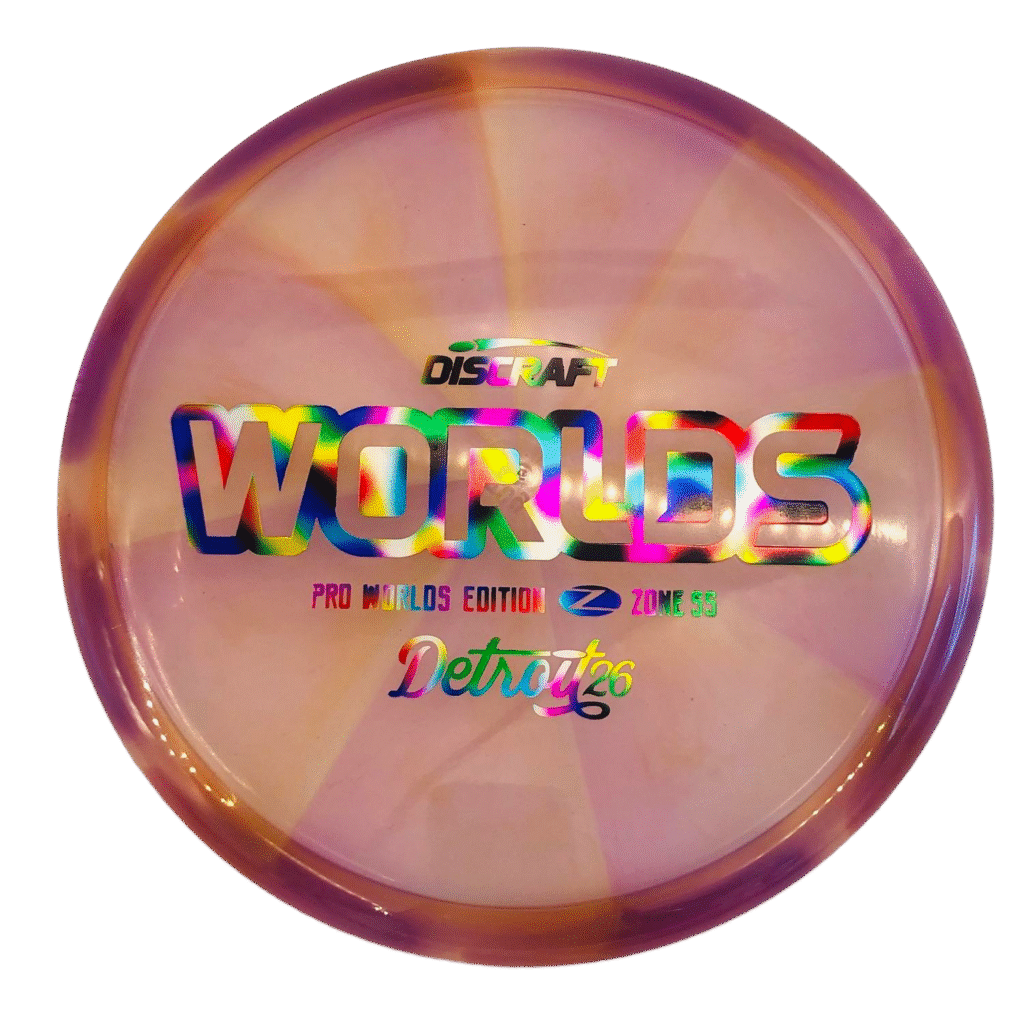 Discraft Z Swirl Zone SS - Worlds 2026 Purple-yellow