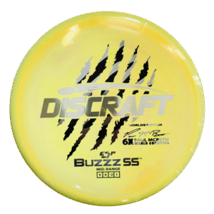 ESP Buzzz SS - Paul McBeth 6 Claw (Worlds) Yellow
