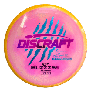 ESP Swirl Buzzz SS - Paul McBeth 6x Claw - Worlds 2026 Edition Pink