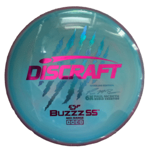 ESP Swirl Buzzz SS - Paul McBeth 6x Claw - Worlds 2026 Edition Teal